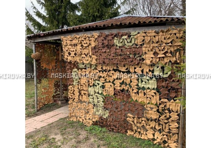 Маскировочная сеть МКТ-2П 1,5х6 м Поле – купить по цене 101 byn в интернет-магазине в городе Полоцк картинка 4