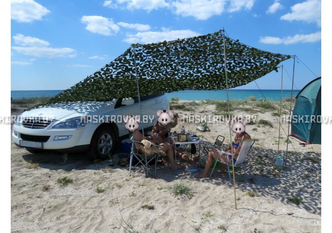 Маскировочная сеть МКТ-2Л 1,5х6 м Лес – купить по цене 101 byn в интернет-магазине в городе Полоцк картинка 7